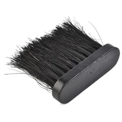1Pc Fireplace Brush 11*3.3*1.3cm Wooden Handle Round Shape Brush Head Fireplace Fire Hearth Fireside Brush Free Shipping