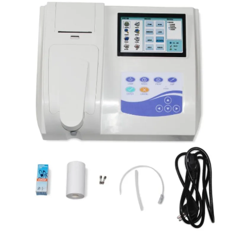 

Laboratory Chemistry Analyzer portable touch screen Blood Test Machine In Vitro Diagnostic Semi Auto Biochemistry Analyzer