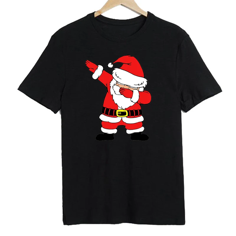 thumbnail image 1 of Ropa a juego para la familia con estampado de Papá Noel, camisetas para madre, padre e hijos, mameluco para bebé, atuendo para fiesta de Navidad, camisetas con apariencia familiar, 1 of 5