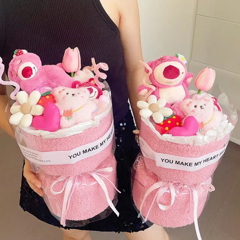 

Sanrio Симпатичный плюшевый цветочный букет Мелодия Коричный курол куроми мягкая плюшевая игрушка Kawaii украшение для комнаты кукла подарок для девочки