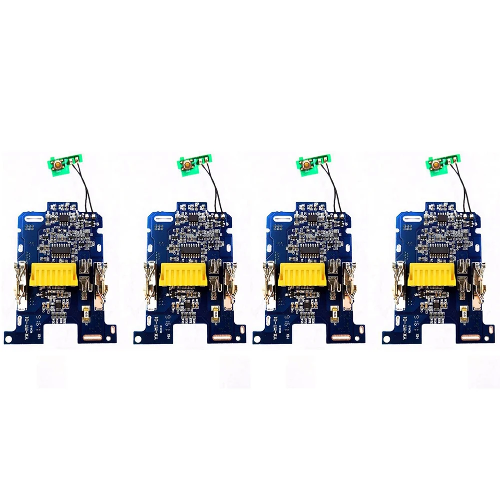

Защитная плата для зарядки литий-ионных аккумуляторов BL1830 BMS PCB для электроинструмента Makita 18 в BL1815 BL1860 LXT400 Bl185 4 шт.
