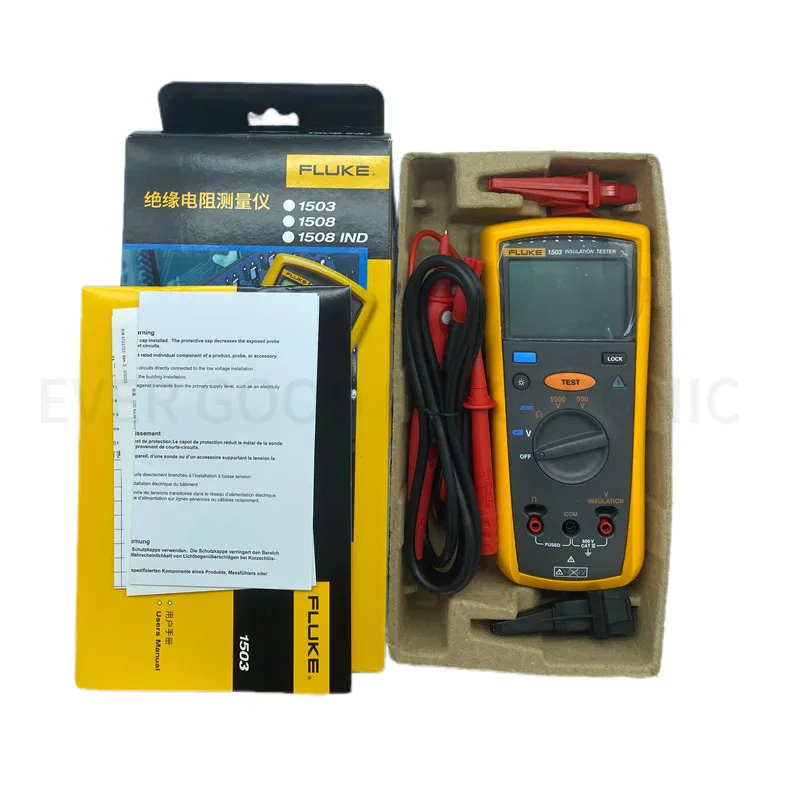 ＦＬＵＫＥ　デジタル絶縁抵抗計（５レンジ） 1507 | FLUKE (フルーク) 絶縁抵抗計国内正規品 1507 | テスター