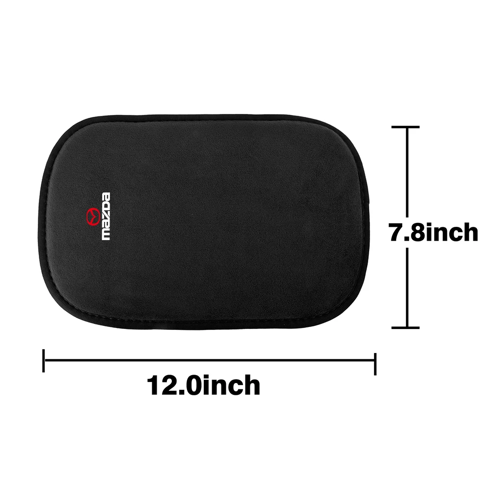 Luxurious Suede Car Armrest Protection Cushion Mat