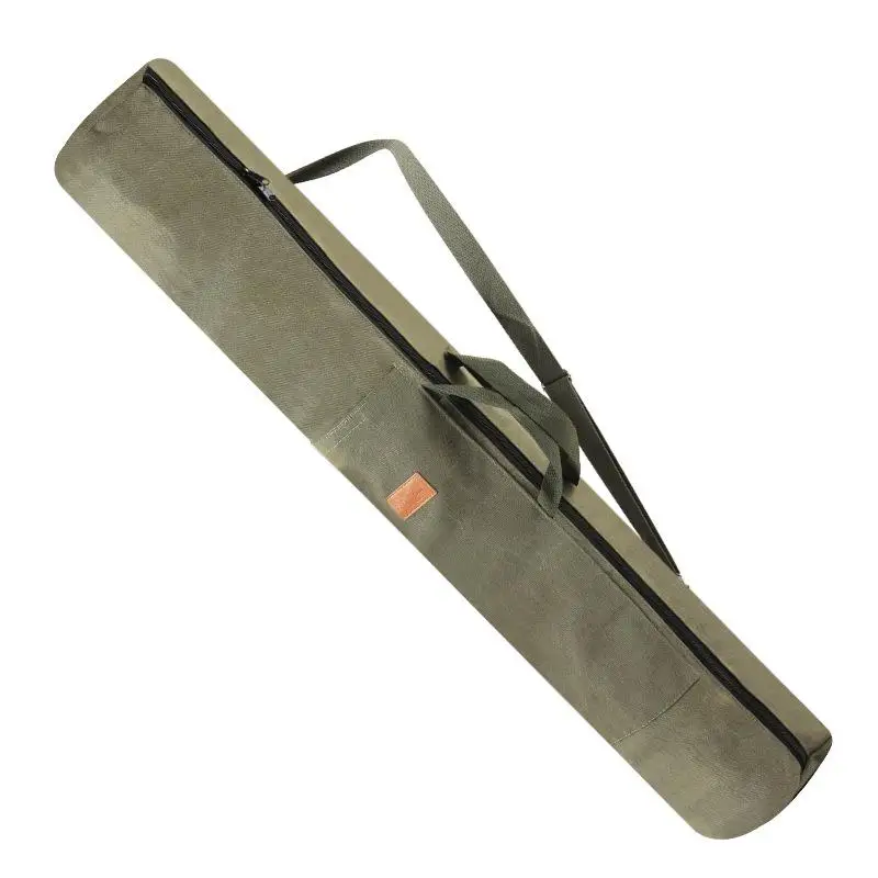 Large Capaci Canvas Fiing Rod Bag Umbrella Bapa Rod Bag Fiing Gear Bag Lightweight Foldable Outdoor Cam Travel ...