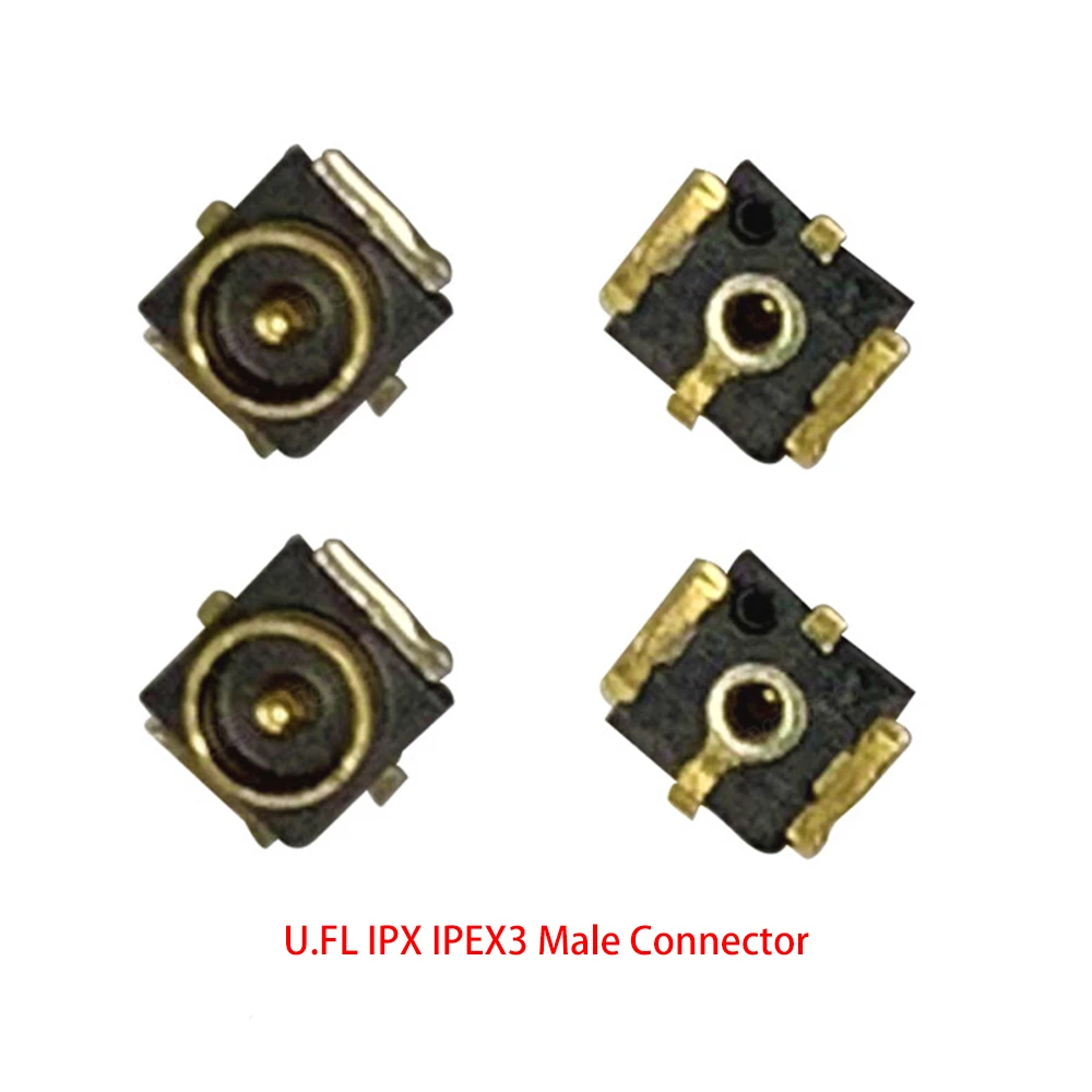 10PCS/Lot U.FL IPX IPX1/IPX3/IPX4 Male Plug WiFi Antenna Socket IPEX SMT PCB RF Coaxial WiFi Connector Antenna Board Terminal