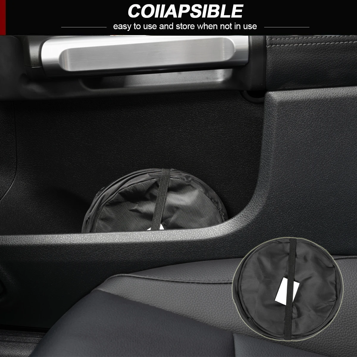 Car Trash Can Leak Proof Collapsible