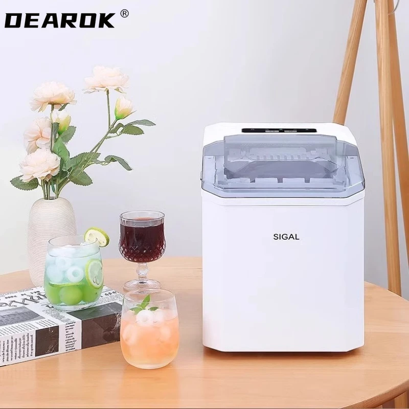 Electric Ice Cube Maker Cylindrical Mini Portable Suitable for Bars Cafes European Style Restaurants ice maker 제빙기