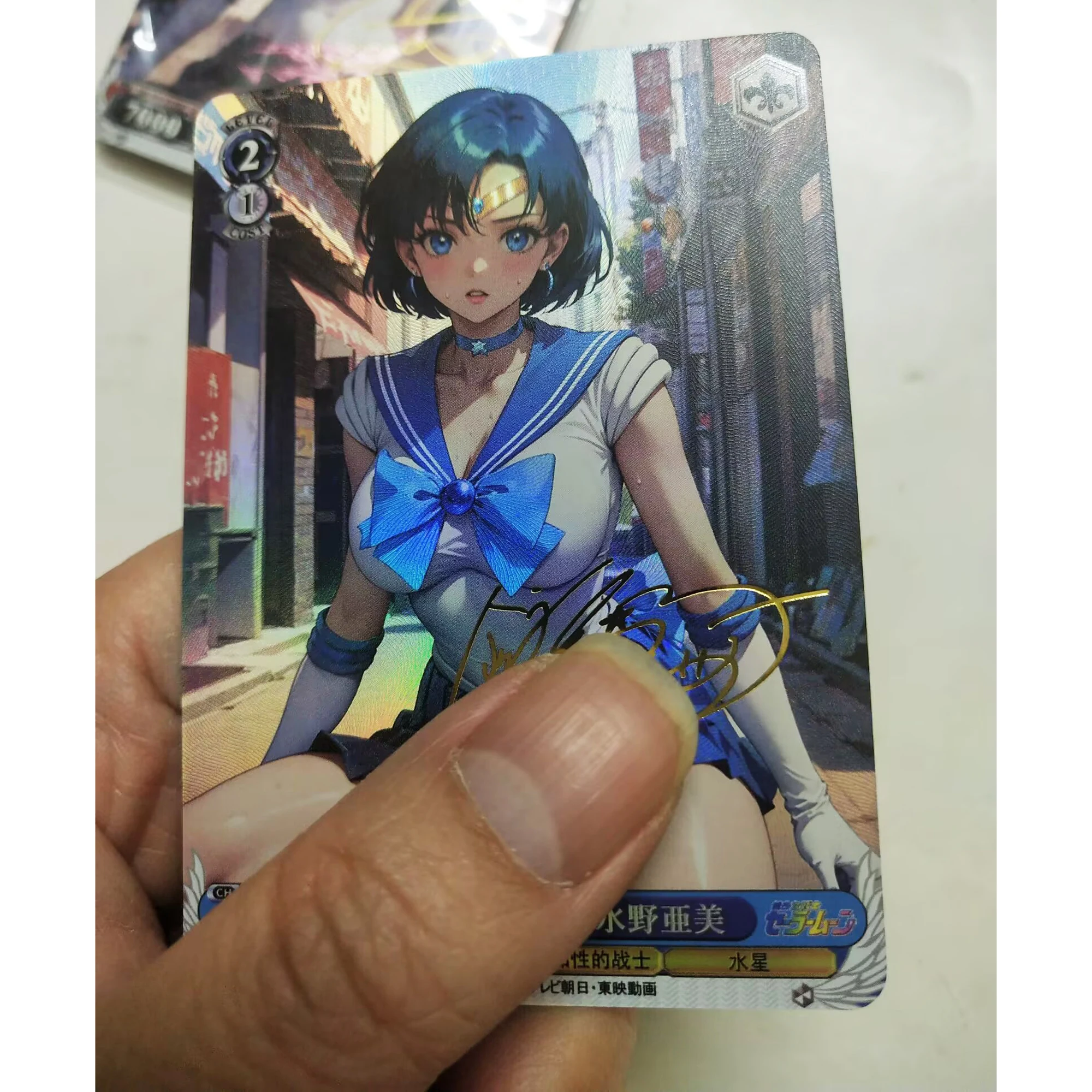 9Pcs/set Diy Anime Girl Tsukino Usagi Aino Minako Hino Rei Mizuno Ami Flash Card Classic Game Anime Collection Cards Toy