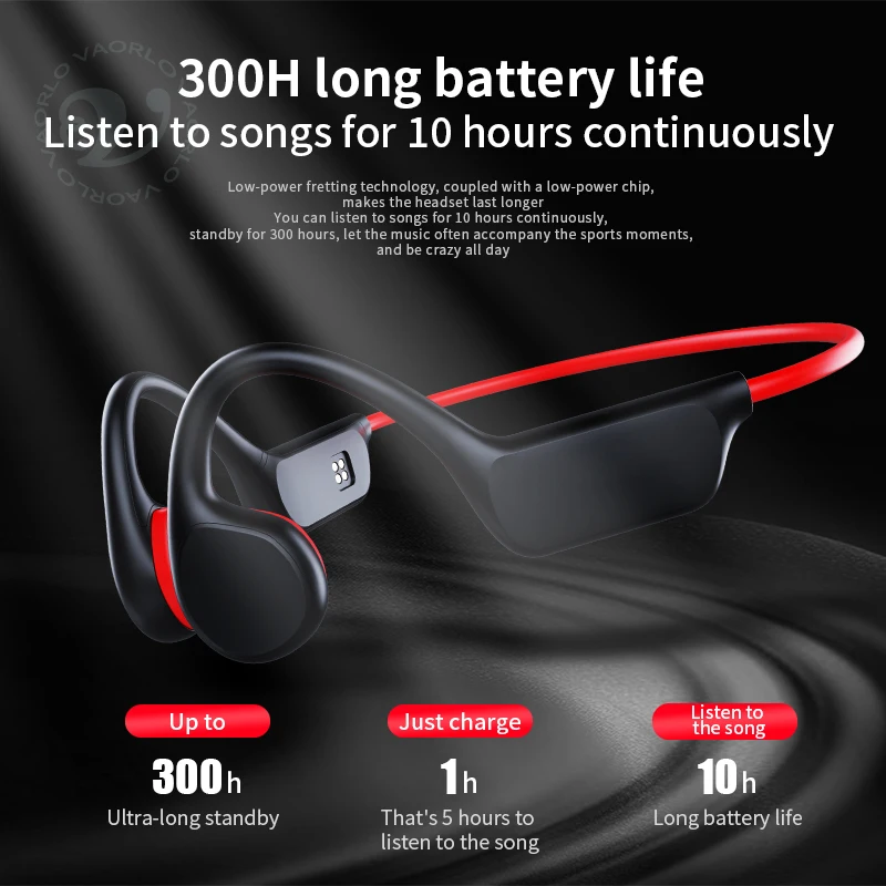 2025 Bone Conduction Waterproof Headphones with MP3 & Bluetooth 6