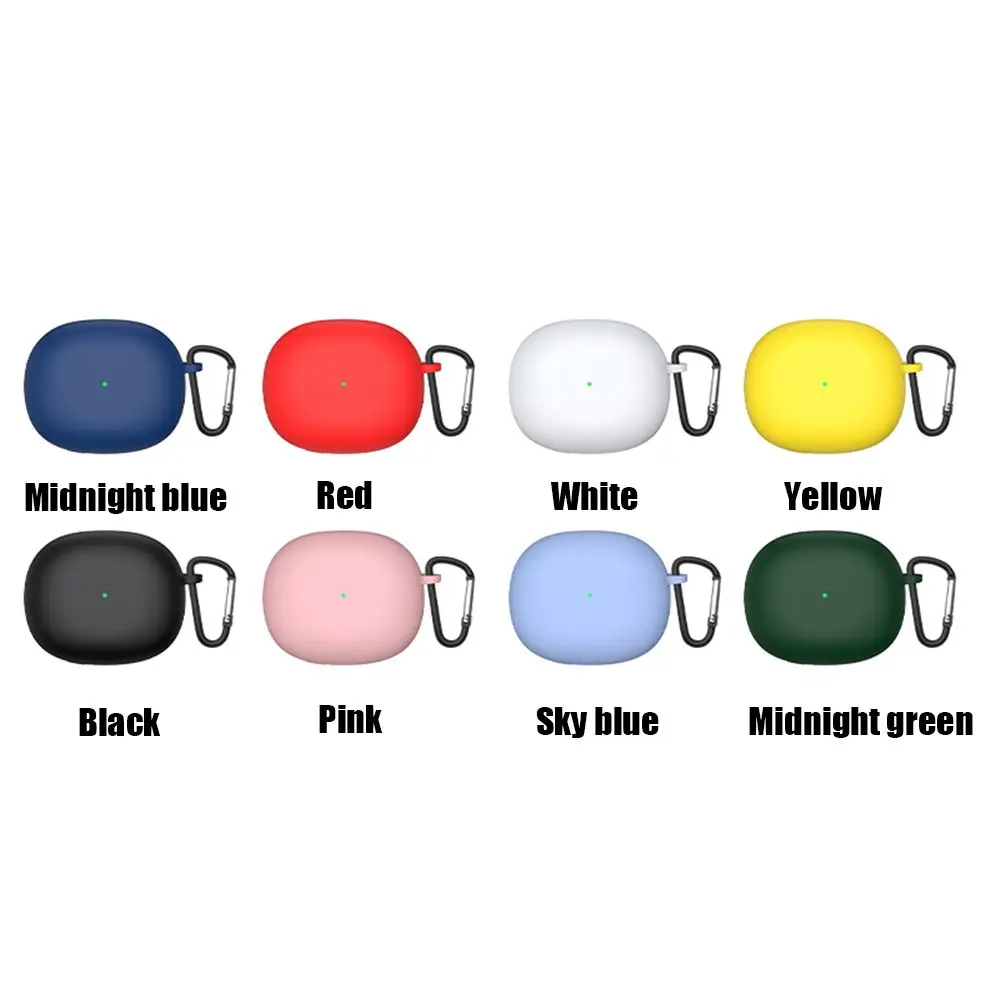 Liquid Silicone Protective Case For Xiaomi Buds 3 Shockproof Cover Dustproof Candy Color Soft Thin Bluetooth Earphone Accessorie