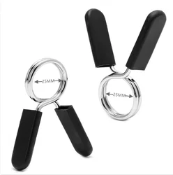 Barbell Clamp Spring Collar Clips - Gym Weight Lifting Kit (2.5CM)