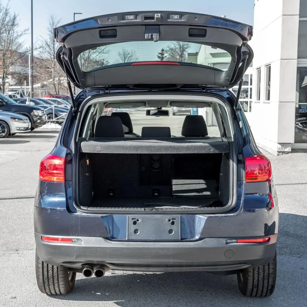폭스 바겐 Tiguan Mk1 5N 2007-2018 용 스프링이있는 자동 스트럿츠 후면 테일 게이트 트렁크 부츠 리프트는 충격 댐퍼로드를 지원합니다