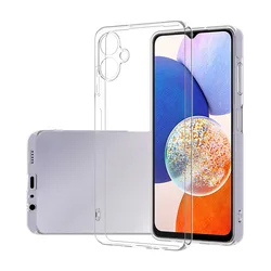 Sleek Transparent TPU Phone Case - Clear Protective Cover for Samsung A06 (Transparent)