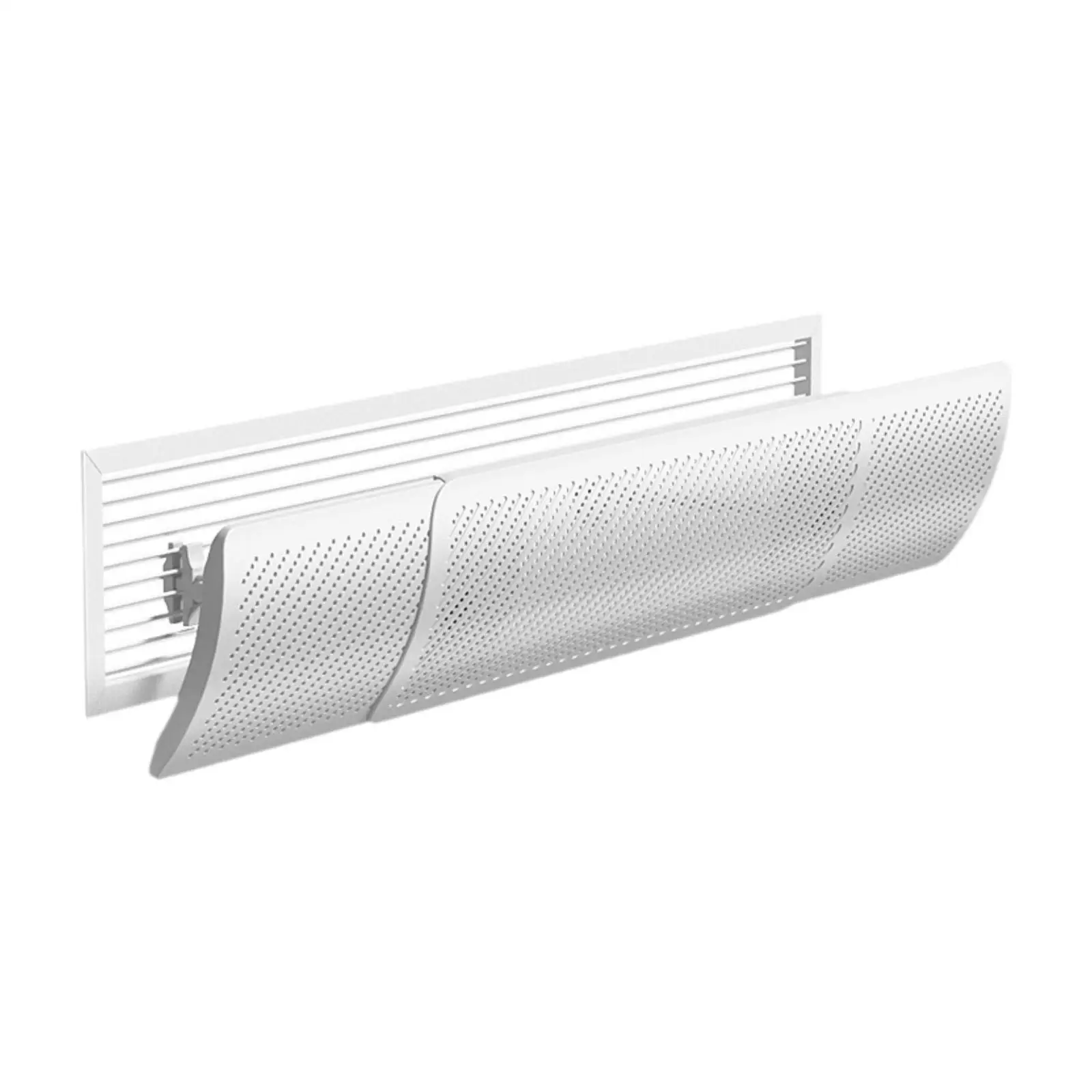 Air Conditioner Deflector Air Conditioning Deflector Wind Baffle Retractable Outlet Wing for Hotel Bedroom Nursery Home Office