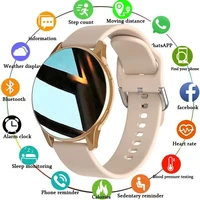 LIGE New Women Bluetooth Call Smart Watch Heart Rate Blood Pressure Monitoring Smartwatches IP67 Waterproof Men Smartwatch+Box 1