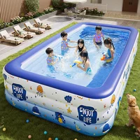 Piscine gonflable 1.5/1.8/2.1/2.6/3 mètres, intérieur et extérieur, Portable, jouets d'eau pour enfants 2
