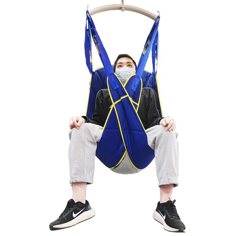 

Hospital Medical Care Disabled Patient Seniors Mesh Toilet Patient Lift Sling