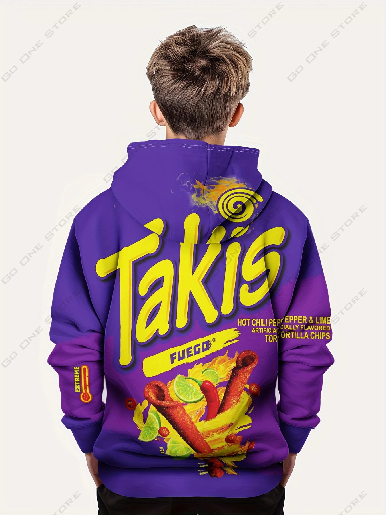 Cartoon Snacks TAKIS 3d Boys Casual Pullover Long Sleeve Hoodie Street Boys  Sweatshirt Spring and Autumn Outdoor Hooded Jacket - AliExpress