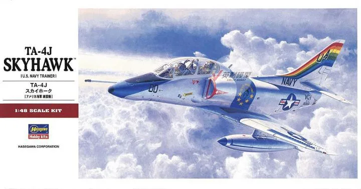 ハセガワ 07243 模型飛行機 1/48 スケール TA-4J スカイホーク米