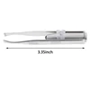1Pcs Led Light Stainless Steel Make Up Tool Eyebrow Beauty Hair Removal Tweezer 6