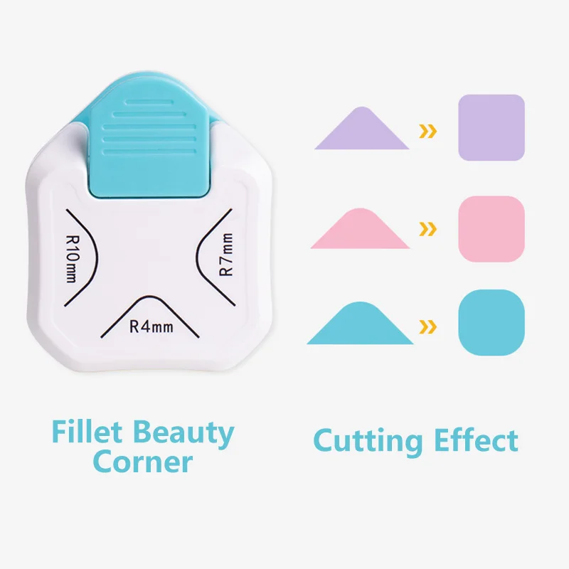 Three-In-One Corner Rounders Corner Embosser Cutter for Diy Photo Card Business Card Cutter Round Paper