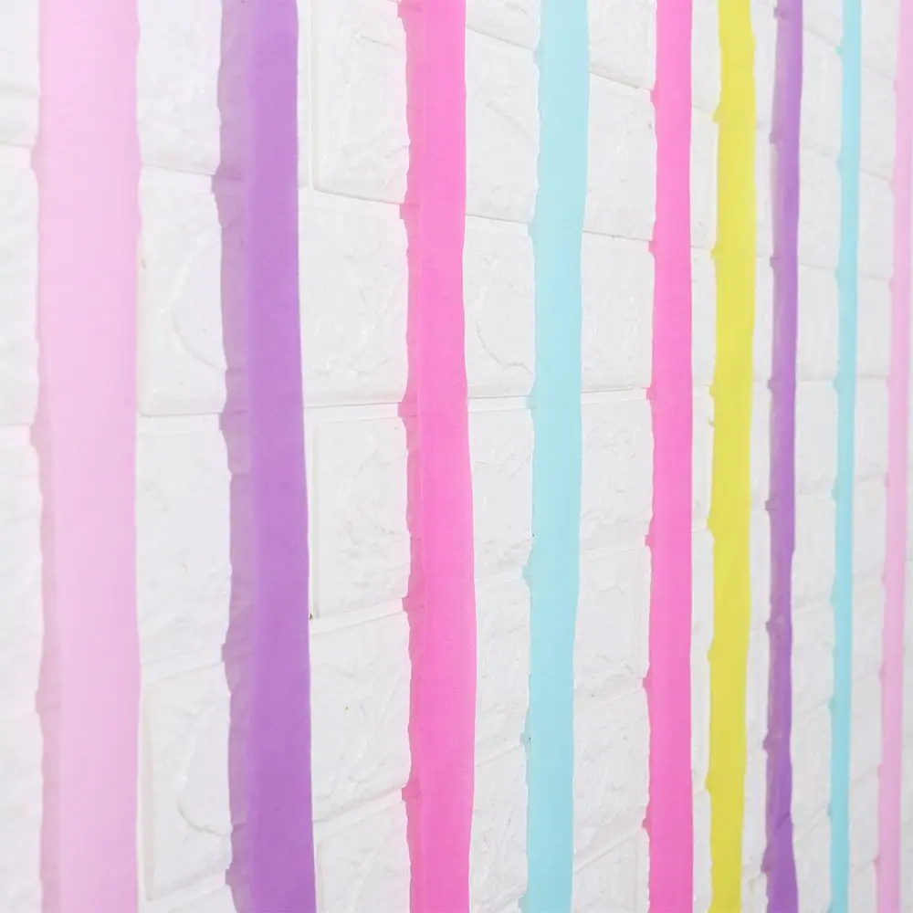 Rotoli Soft To Touch Colorful Ten Colorful Party Streamer Decorazioni Nastro Carta Crespa Carta Arcobaleno Streamer Set Streamer