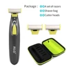 MLG Washable Rechargeable Electric Shaver Beard Razor Body Trimmer Hair Face Care Cleaning Men Shaving Machine 1