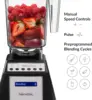 Total Classic Original Blender, 90 oz  + Jar, 24 oz Twister Jar, and  Spatula - Black 5