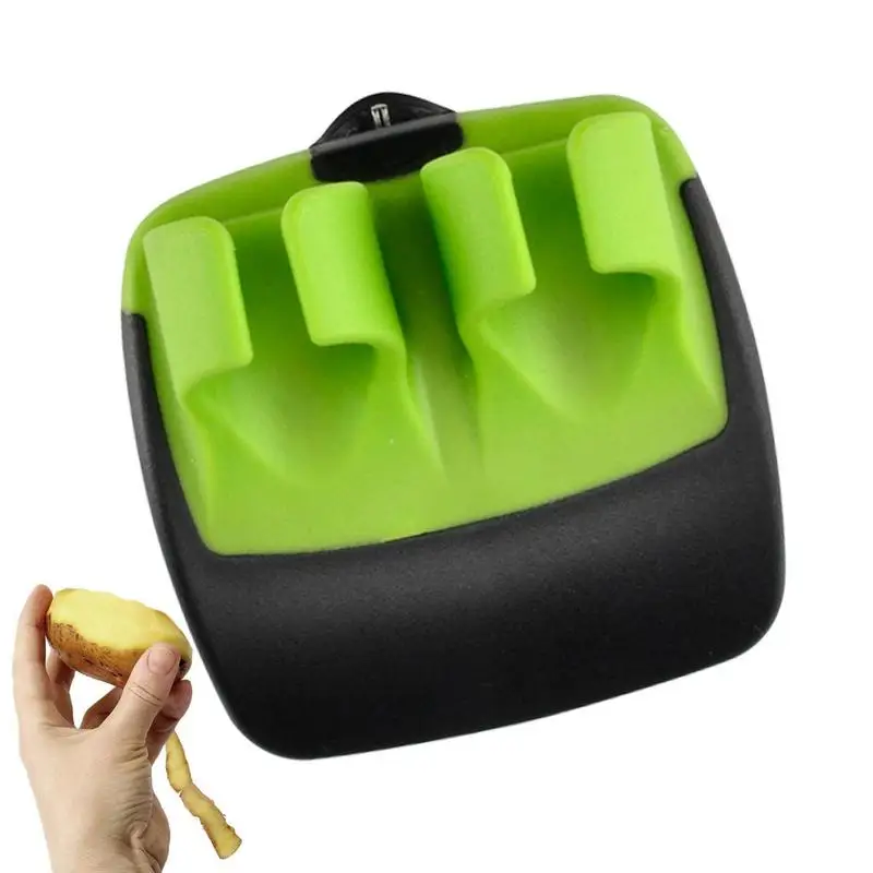 

Potato Peelers Finger Veggie Peeler With Comfortable Rubber Finger Grip Creative Palm Peeler Kitchen Fruit Potato Peeler For Pum