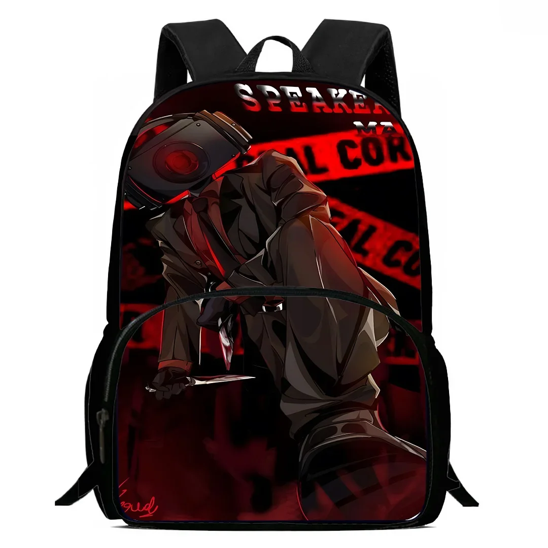 Kids Backpacks Boys and Girls Student Birthday Gift Child Skibidi Toilet School Bags Large Capacity Camping Durable Rucksack 6