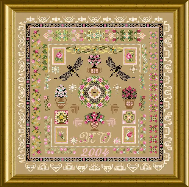 

Chinese Cross-Stitch Kits, Embroidery Needlework, Magician, DIY Sets, , 16CT, 14CT, 18CT,43-CD Dragonfly Garden 56-56