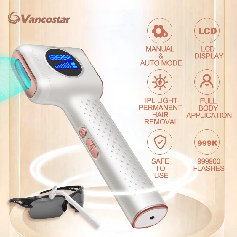 999900 Flashes Laser Epilator Bikinis Trimmer Permanent IPL Hair