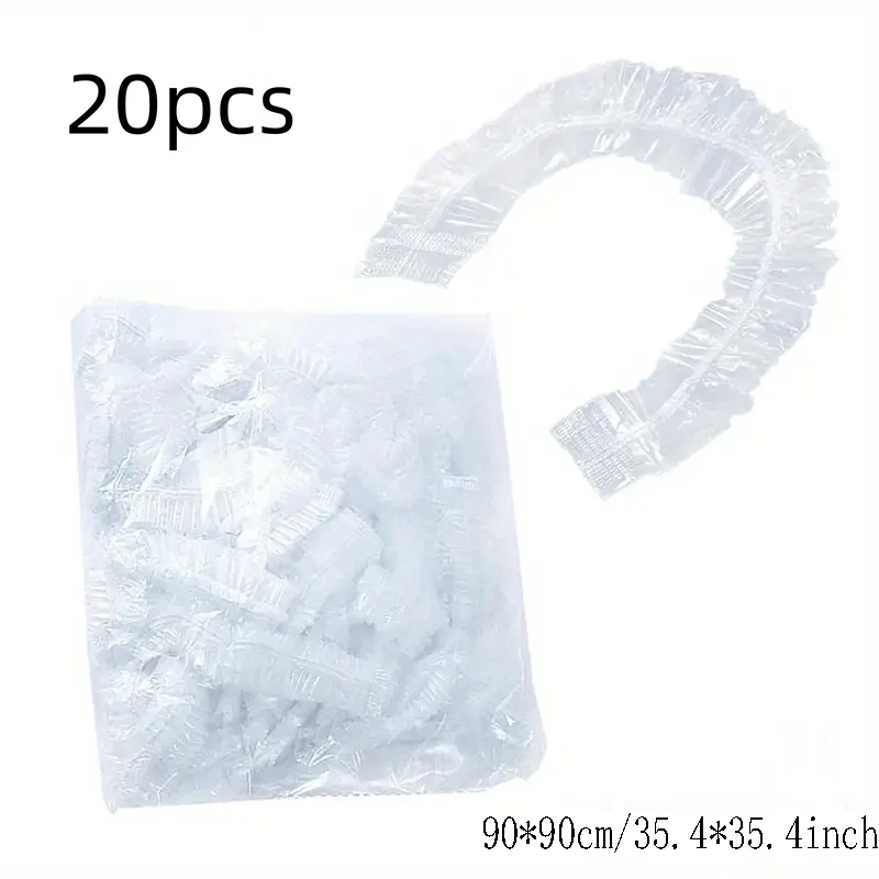 Description Picture 3 of itemBig Disposable Dust Cover Household Appliances Extra Large Thickened Fan Rice Cooker Microwave Oven Universal Transparent Cover