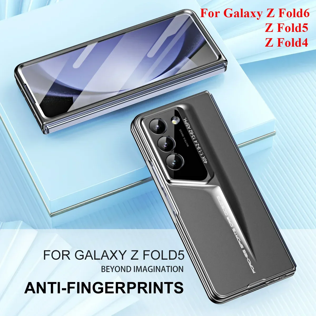 삼성 갤럭시 Z 폴드7/6/5/4 폰 케이스 슈퍼 러닝 쉘 필름 통합 Z 폴드7 폴드6 폴드5 폴드4 보호 커버