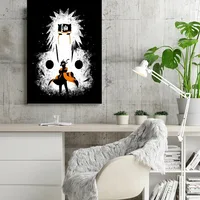 Peinture sur toile NarAAEro Sennin Jiraiya, affiche d\'art mural, décoration de la maison, impressions photo, salon moderne modulaire 4