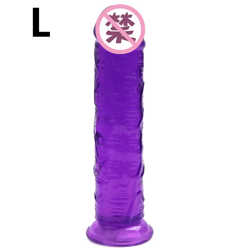 XS/S/M/L Soft Realistic Dildo With Suction Cup Huge Jelly Dildos Sex Toys For Woman Men Fake Dick Anal Plug Erotic Sex Shop 2#