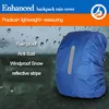 New Waterproof Backpack Cover Ravel Safety Outdoor Backpack Cover Waterproof Rain Cap Cover YJ04 3