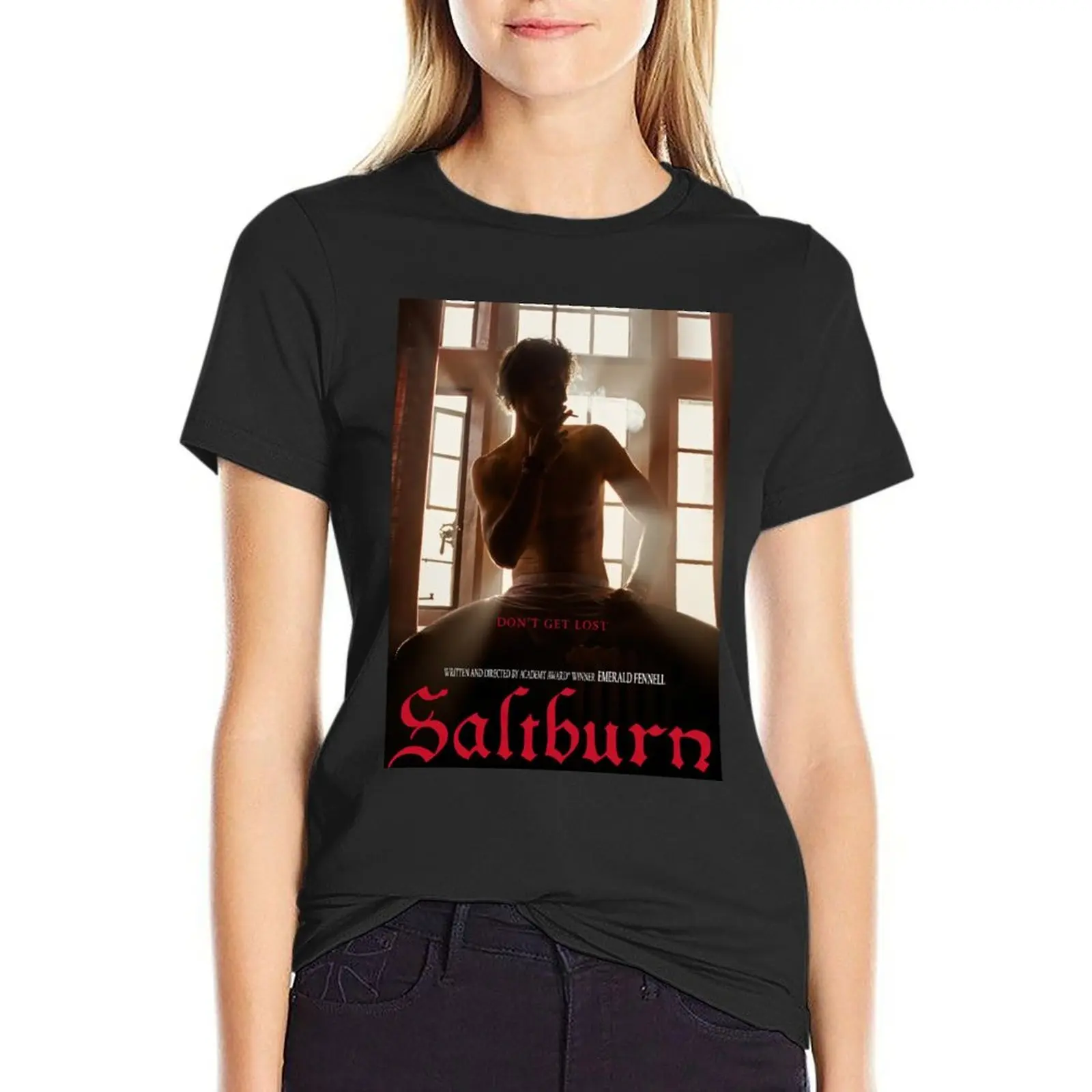 jacob elordi poster T-Shirt tops sublime oversized workout shirts for Women loose fit