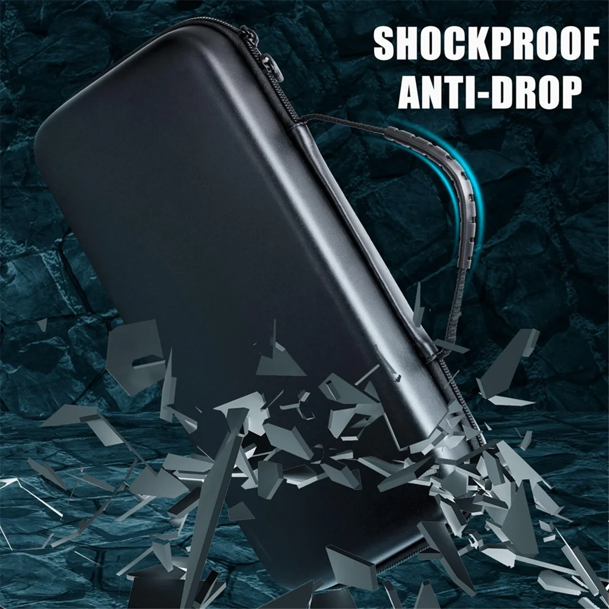 ZIZI 휴대용 보관 가방 클로 게임 콘솔 용 운반 케이스 EVA 방수 및 안티 드롭 보호 핸드백 블랙