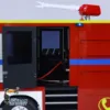 RTR 1/14 8x4 RC Fire Truck Model FlySky I6S Remote Control Fire Sprinkler Vehicles Sounds Lights Battery ESC Toy Gift TH23249 6