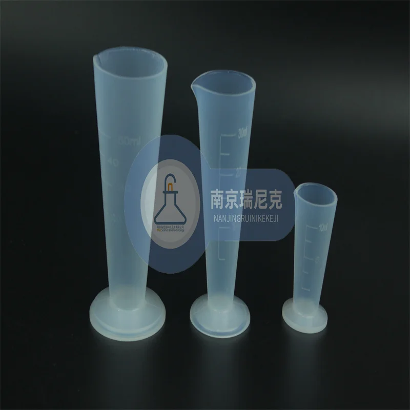PFA fluororesin beaker heat-resistant seamless with reference scale measuring cup 1L