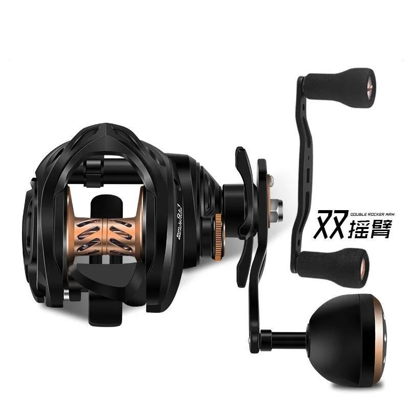 

WOEN TC351 carbon wheel body sea fishing reel 6.3:1 speed ratio Slow rocking boat fishing water drop wheel 16KG braking force