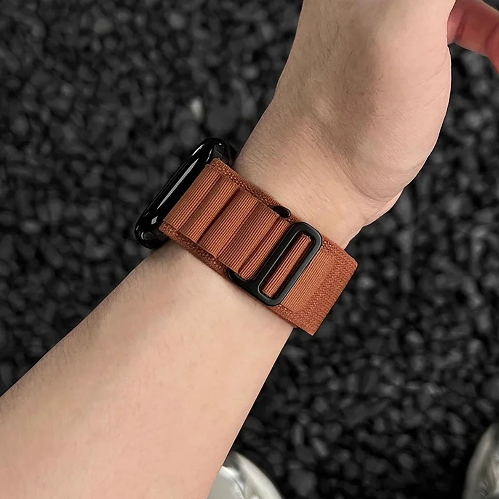 Enhanced Sport Strap for Apple Watch - Alpine Loop with G-Hook Design