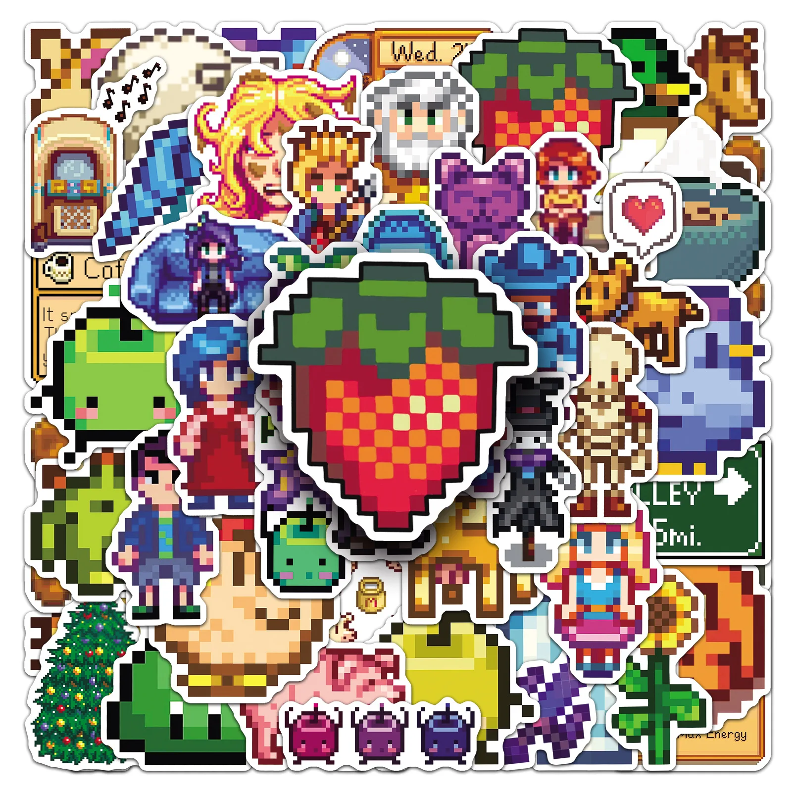 Stardew Valley Aesthetic Graffiti Sticker Pack - 50PCS