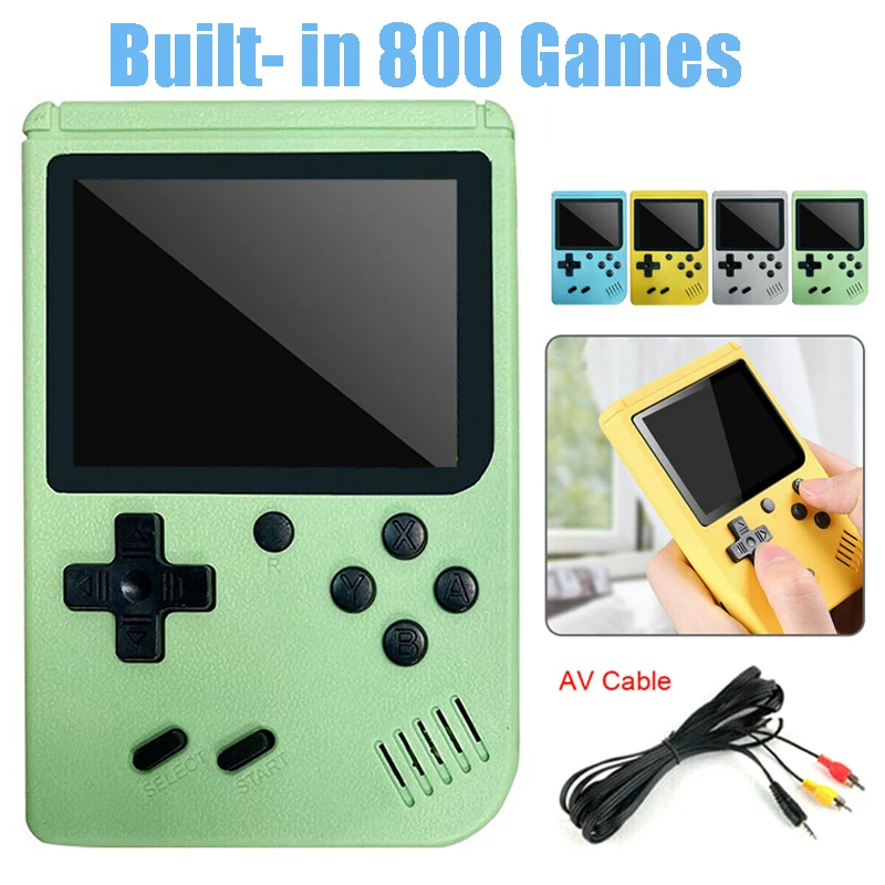 Portable Retro Video Game Console with 800 Classic Games