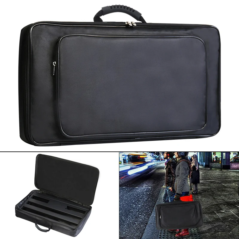 

Universal Portable Guitar Effects Pedal Board Gig Bag Soft Case Big Style DIY Guitar Pedalboard Storage Bag Accessories