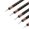 Nail Art Brush Set with Nylon Bristles - Precision Nail Drawing Pens for home Use 6