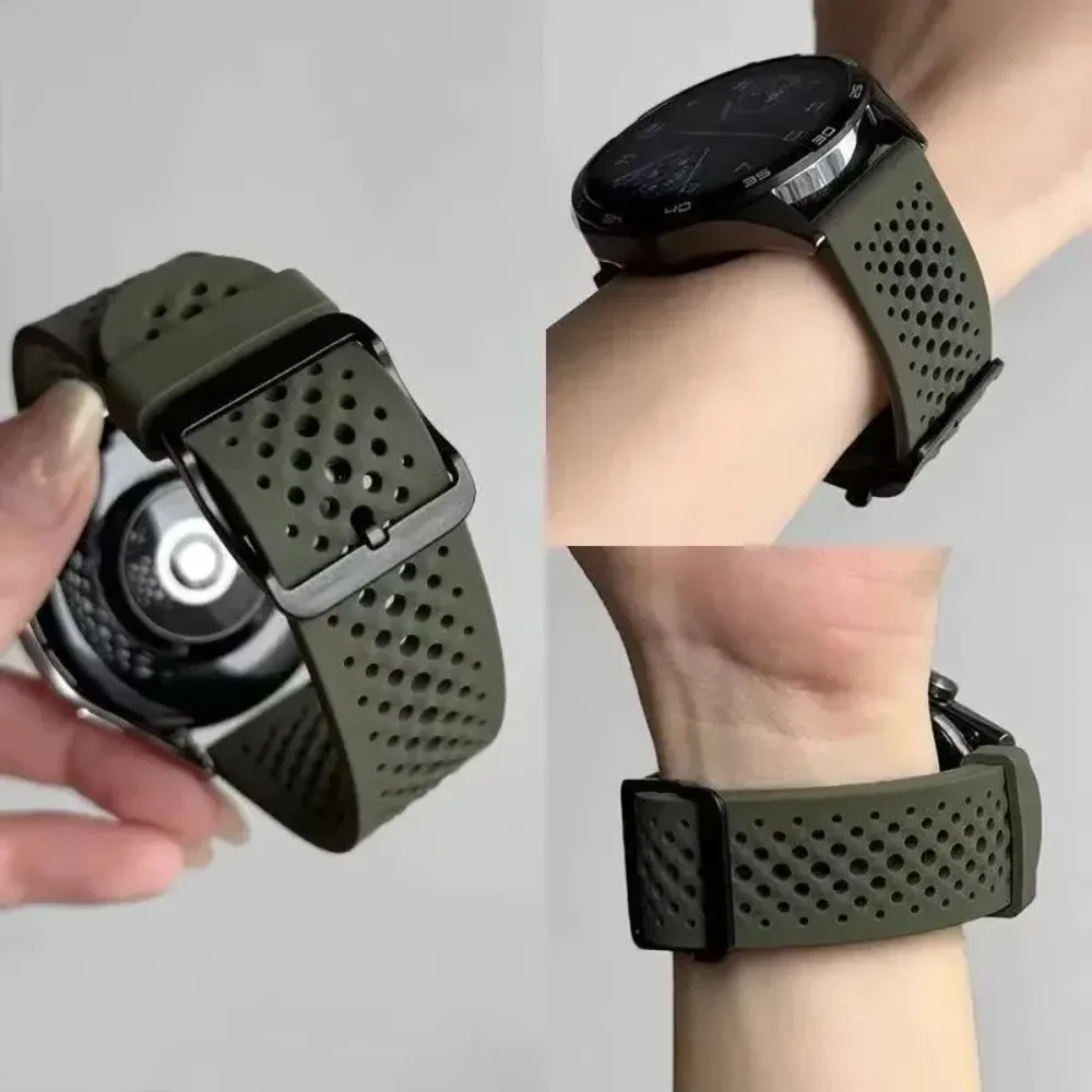 Versatile Sports Silicone Wristband - 20mm/22mm