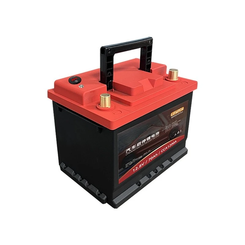12V 100Ah LiFePO4 Car Battery, Low-Temperature Heating Starter High Capacity Sta