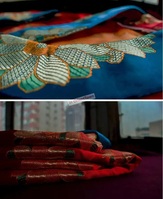 Chinese Traditional Suit South Asia Nepal Tibet Himalayan Areas Travel Costume Long Robe Tibetan Dress